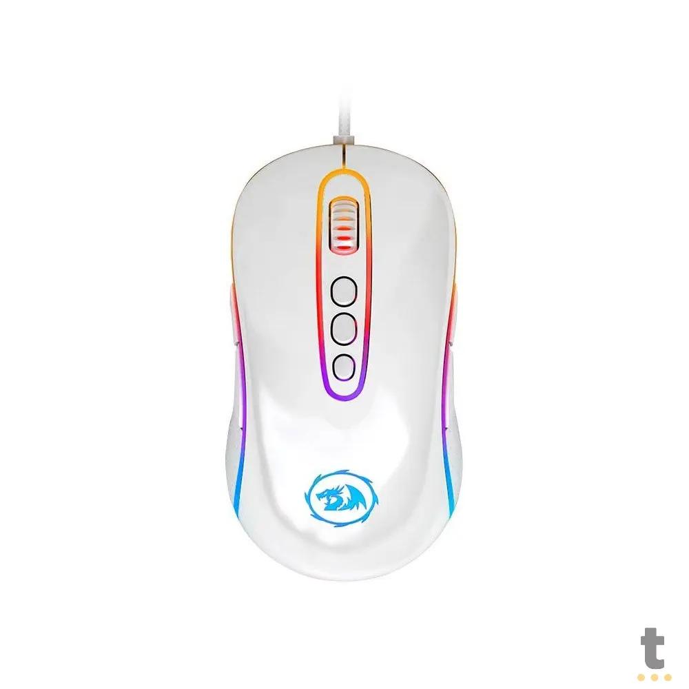 Mouse Gamer Redragon Phoenix 2 Lunar Branco RGB - M702W-1 Truedata